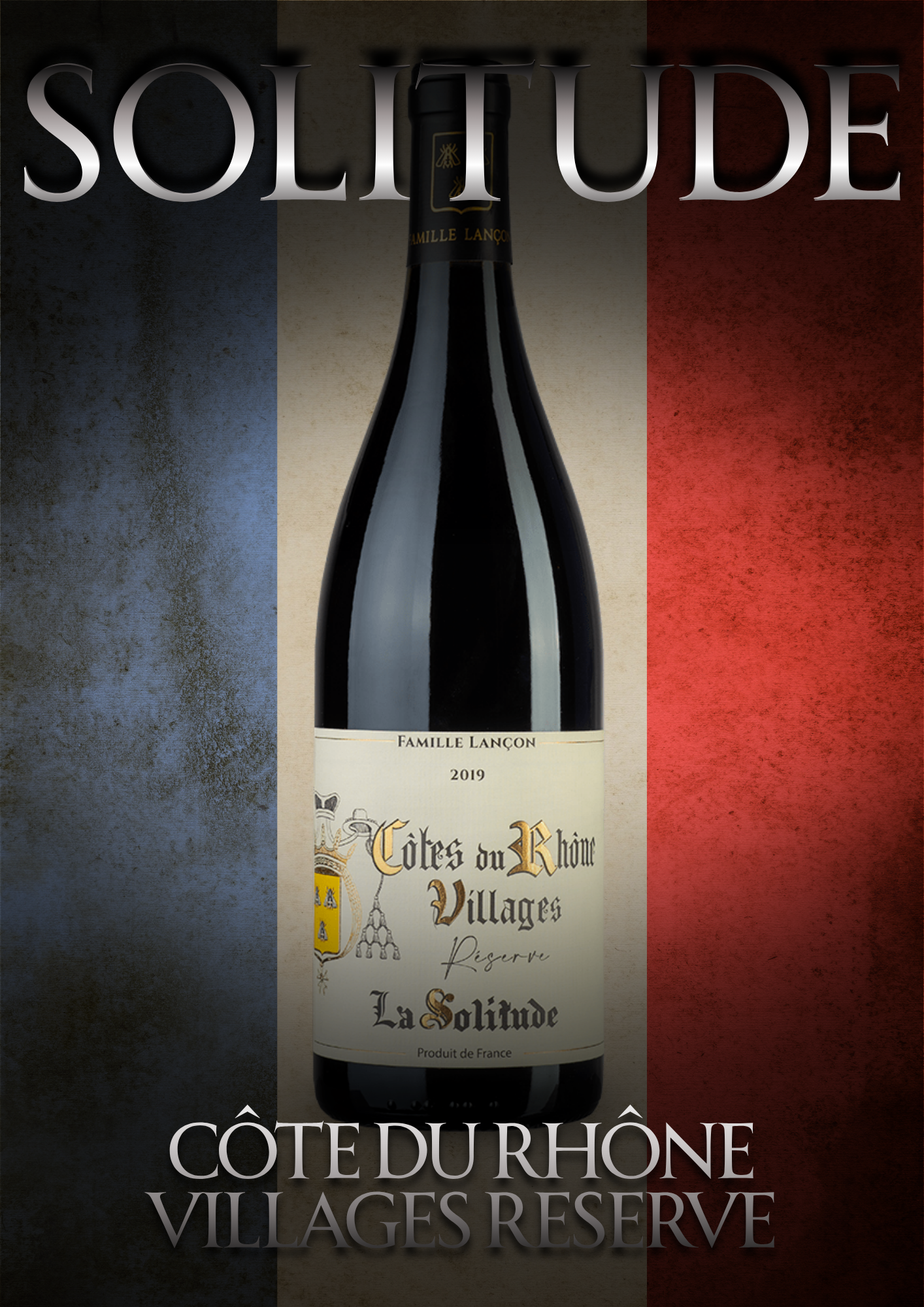 Afbeelding van Domaine Solitude Côte du Rhône villages reserve '24 MIXACTIE