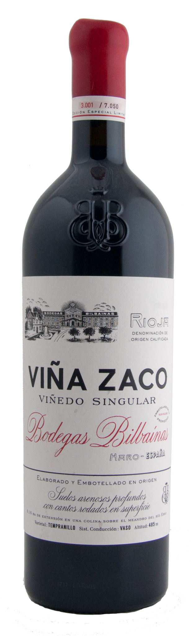 Afbeelding van Vina Zaco Vinedo Singular '19 c/3