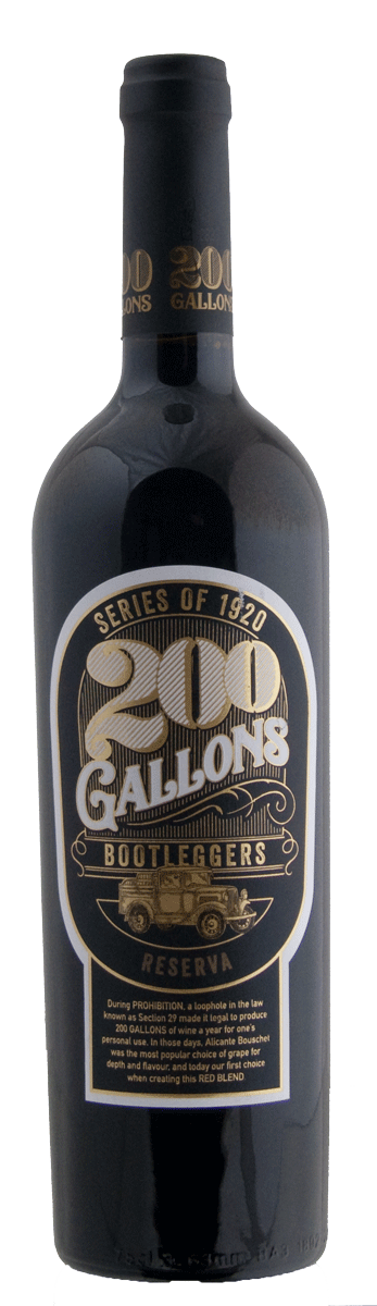 Afbeelding van 200 Gallons Bootleggers Red blend  '22